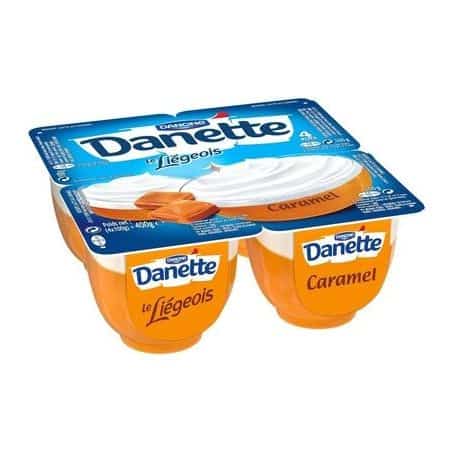 Danette 4X100G Liegeois Caram