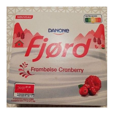 Fjord Framb.Cranberry 4X125G