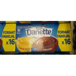 Danone Danette Choco Vanille 16X115G