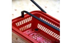 Hl Display 6 Paniers Rouges 54L A Roulet