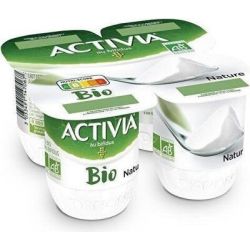 Activia 4X125G Yaourt Nature Bifidus Bio