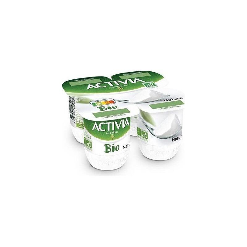 Activia 4X125G Yaourt Nature Bifidus Bio