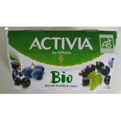 Activia Bio Myrtille 2X145G