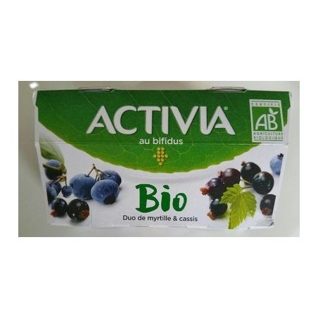 Activia Bio Myrtille 2X145G