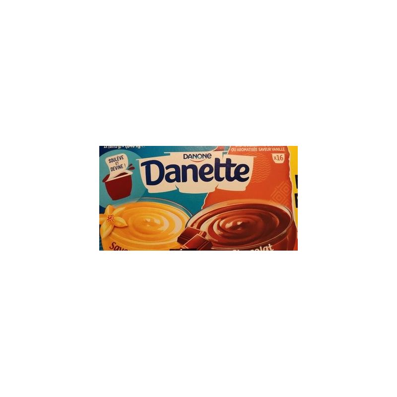 Danette 16X115G Vanille Choco