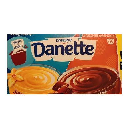 Danette 16X115G Vanille Choco