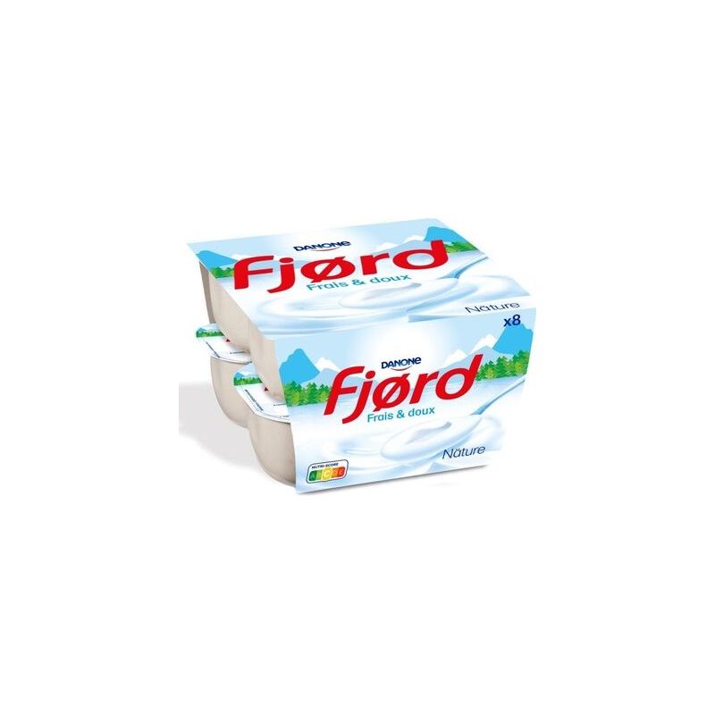 Fjord 4X125G Yaourts Fromage Blanc Nature
