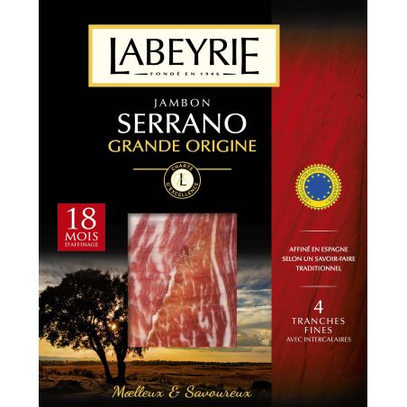 Labeyrie 80G Jbn Serrano Go Aff.18M 4Tr