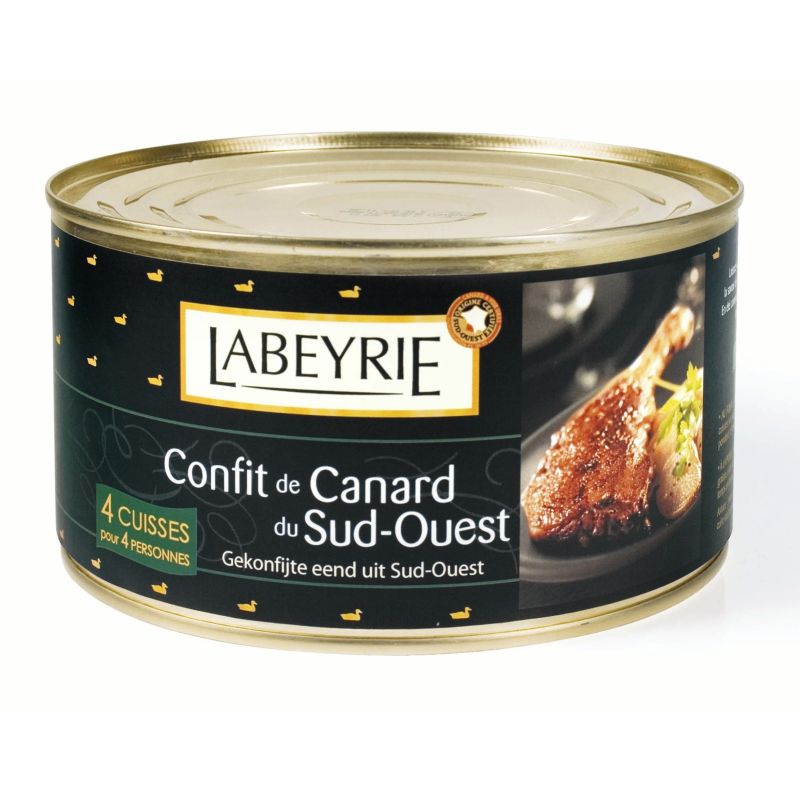 Labeyrie 1.280Kg Confit De Canard 4/6 Cuisses
