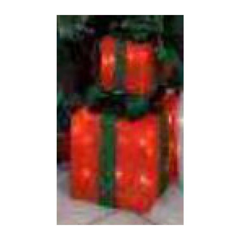 1Er Prix 3 Cadeaux Lumineux Rouge/Vert