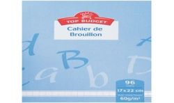 Top Budget Cahier Brouil.96P