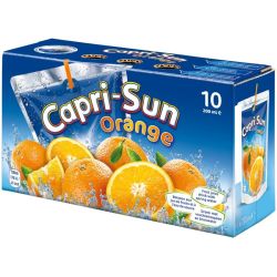 Capri Sun Boisson Aux Fruits Orange : Le Pack De 10 Poches 20Cl