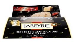 Labeyrie Bloc Foie Gras Canard 30% Morceaux Barquette 300G