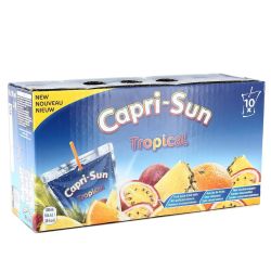Capri Sun Boisson Aux Fruits Tropical : Le Pack De 10 Poches 20Cl