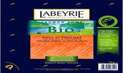 Labeyrie 1 Tranches Saumon Fume 2 Bio Irlandais 75G