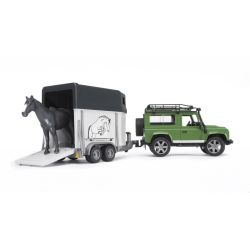 Bruder Land Rover Avec Van
