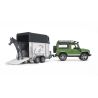 Bruder Land Rover Avec Van