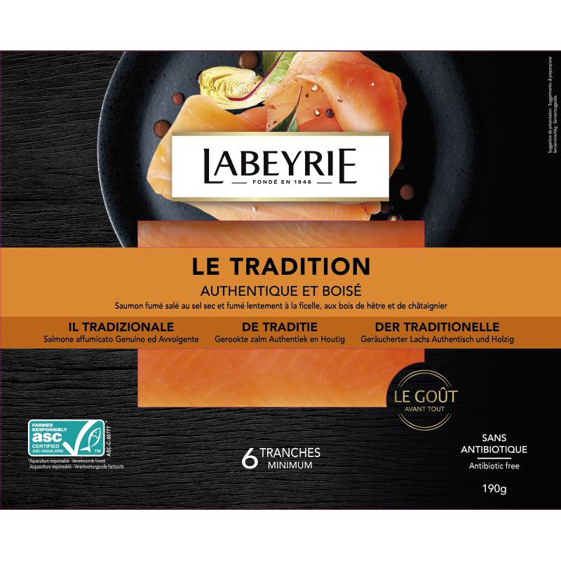 Labeyrie 190G Saumon Fume Norvège