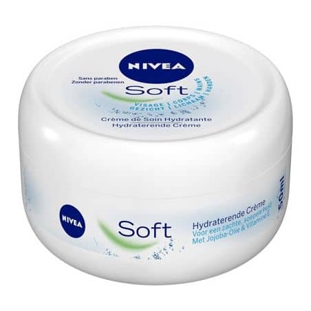 Nivea Crème De Soin Soft Hydratante Visage Corps Et Mains : Le Pot 50 Ml