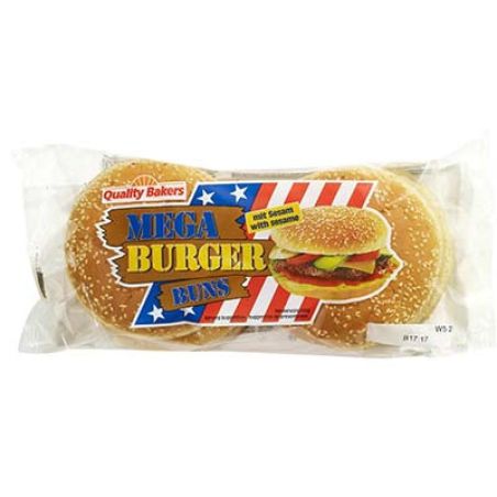 Quality Bakers Maxi Hamburger X4 300G