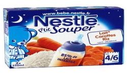 Pt Souper Lt Carot Riz 2X250Ml