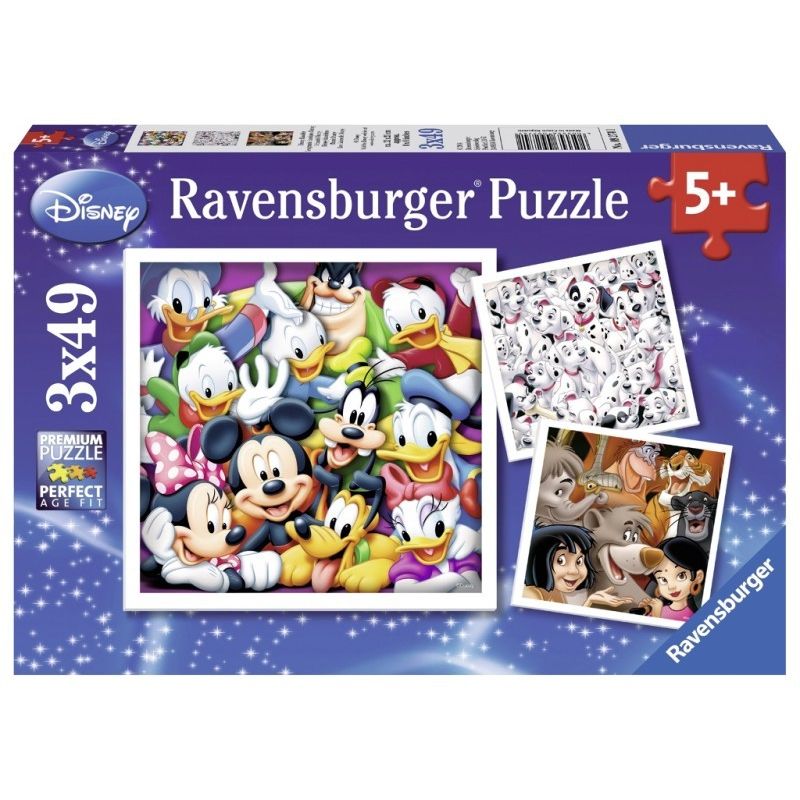 Ravensburger Puzzle 3X49 P