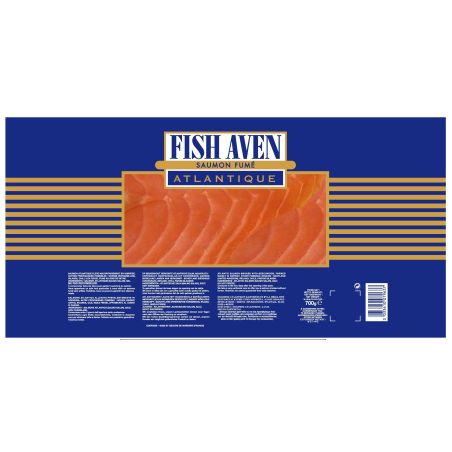 Fish Aven 700G Saumon Fum Atl Bande Tr