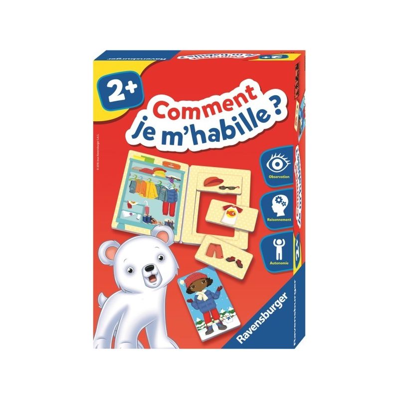 Ravensburger Comment Je M Habille ?