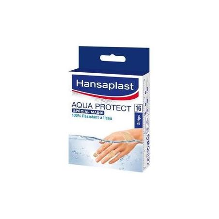 Hansaplast 16 Pans Aquaprotect Mains Hp