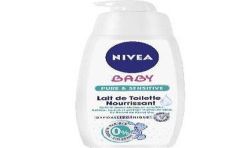 Nivea 500Ml Lait De Toilette Pure&Sensitive Baby