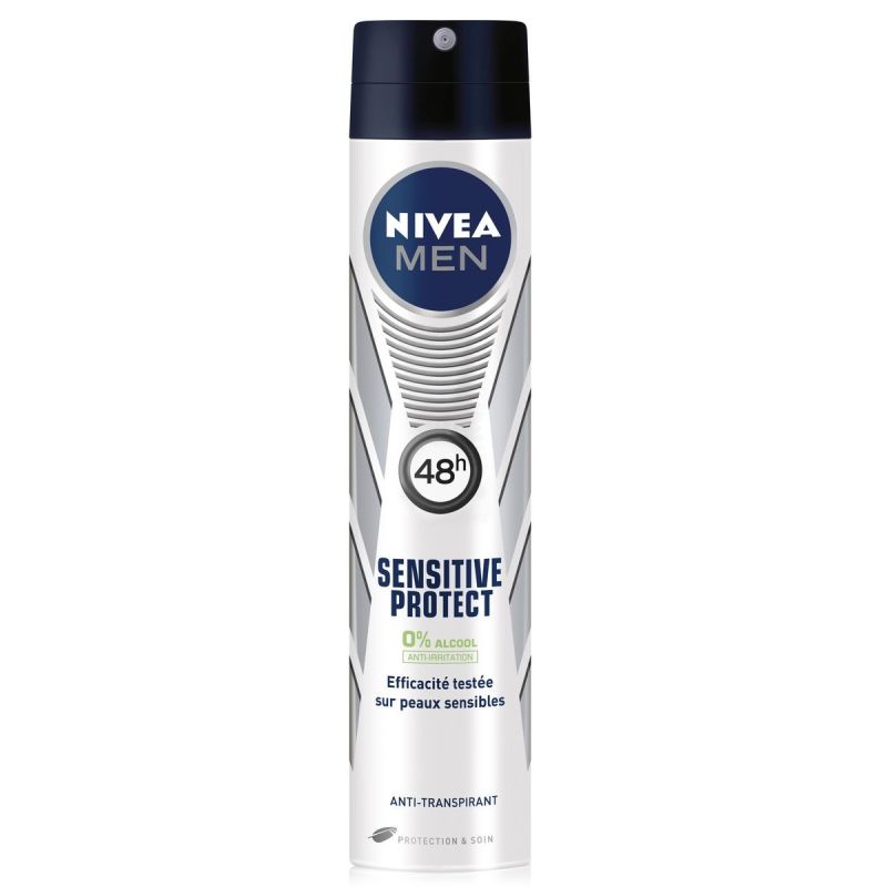 Nivea Déodorant Spray 48H Homme Sensitive Protect 200Ml