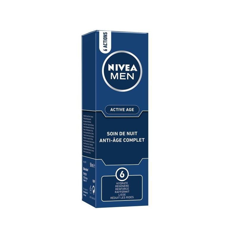 Nivea Niv/Men Soin Nuit Activ Age 50