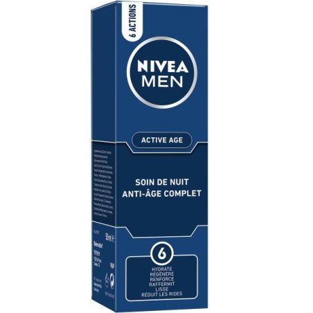 Nivea Niv/Men Soin Nuit Activ Age 50