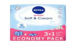 Nivea 3+1 Soft&Cream Wipes Wet Baby