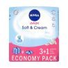 Nivea 3+1 Soft&Cream Wipes Wet Baby