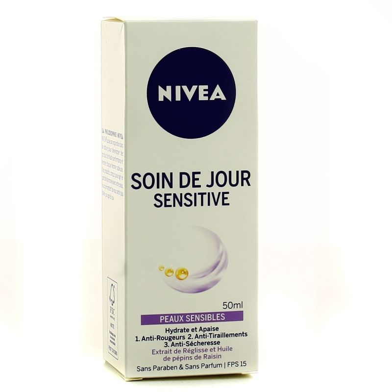 Nivea Soin Jour Sensitive 50Ml