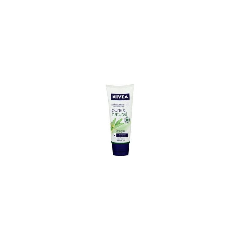 Nivea 100Ml Creme Mains Pure&Natural Hand