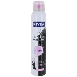 Nivea Déodorant Spray Anti-Transpirant Anti-Traces Blanches & Noires 200Ml