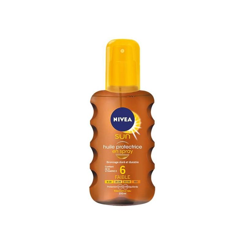 Nivea Sun Niv.Sun Spray Huile Fps6 200Ml