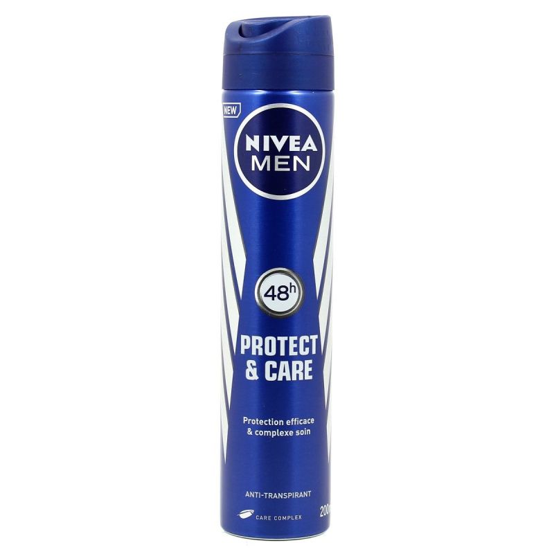 Nivea Déodorant Spray 48H Homme Protect & Care 200Ml