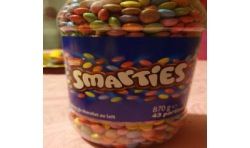Nestle 870G Billes Chocolat Smarties