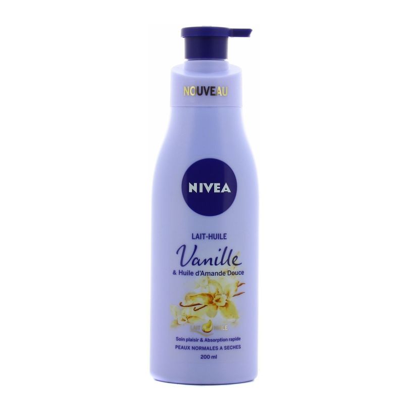 Nivea Niv.Lt Huile Vanil&Amande200Ml