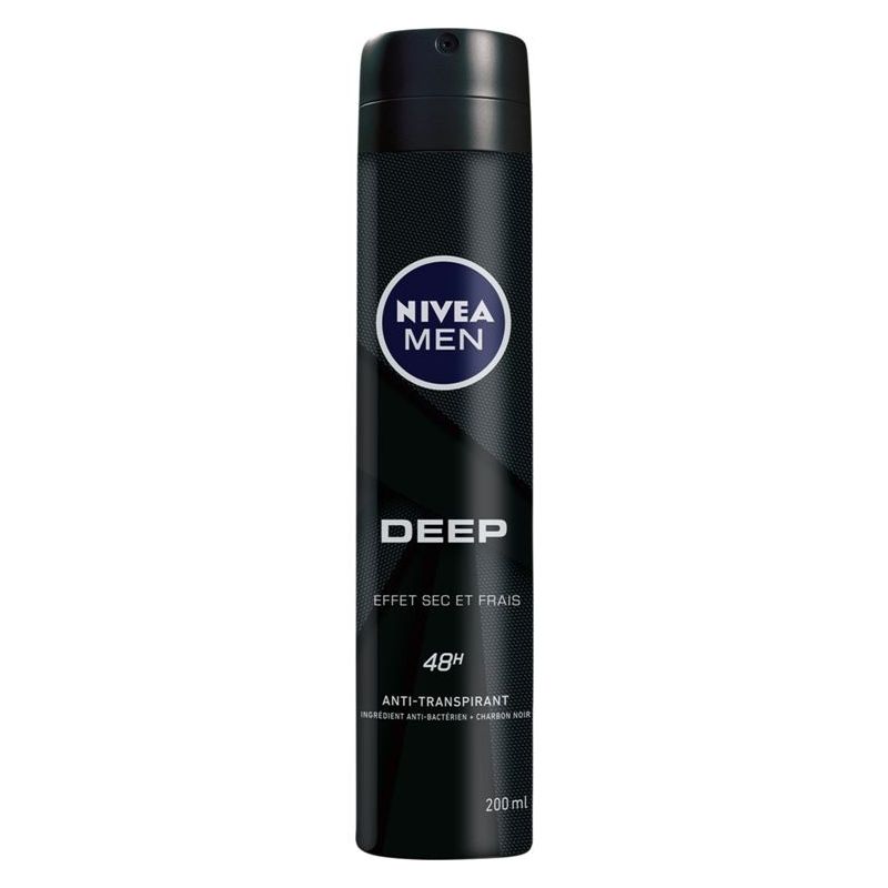 Nivea Déodorant Spray 48H Homme Deep 200Ml