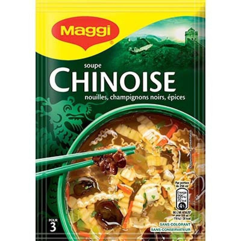 Maggi Soupe Déshydratée Escapade Chinoise : Le Sachet De 60 G