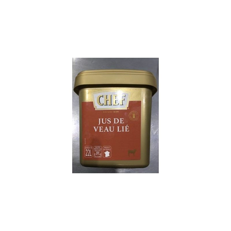 Chef 660G Jus Veau Lie 22L