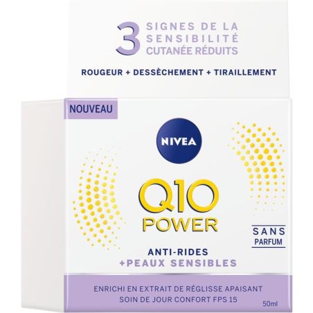 Nivea Q10+ Sensitive Jour50Ml