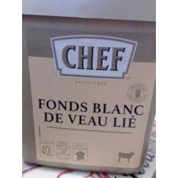 Chef 800G Fond Blanc Veau Lie 40L