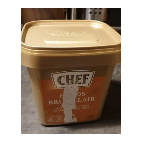 Chef 800G Fond Brun Clair 40L