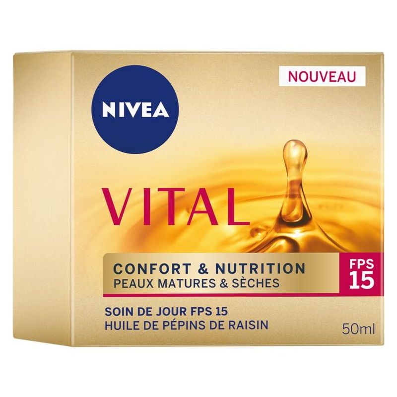 Nivea Niv.Vital Jour Confort 50Ml