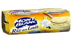 Mont Blanc Riz Au Lait 4X125G